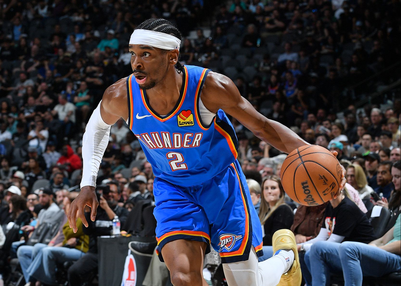 ปัจจุบัน SGA มีแปดเกมที่เล่นในสามควอเตอร์ โดยทำคะแนนได้ 30 แต้มหรือมากกว่าในเวลาน้อยกว่า 30 นาที เจ็ดครั้ง เป็นผู้นำในลีก