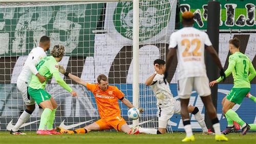 โวล์ฟสบวร์ก vs ไบเออร์ เลเวอร์คูเซ่น